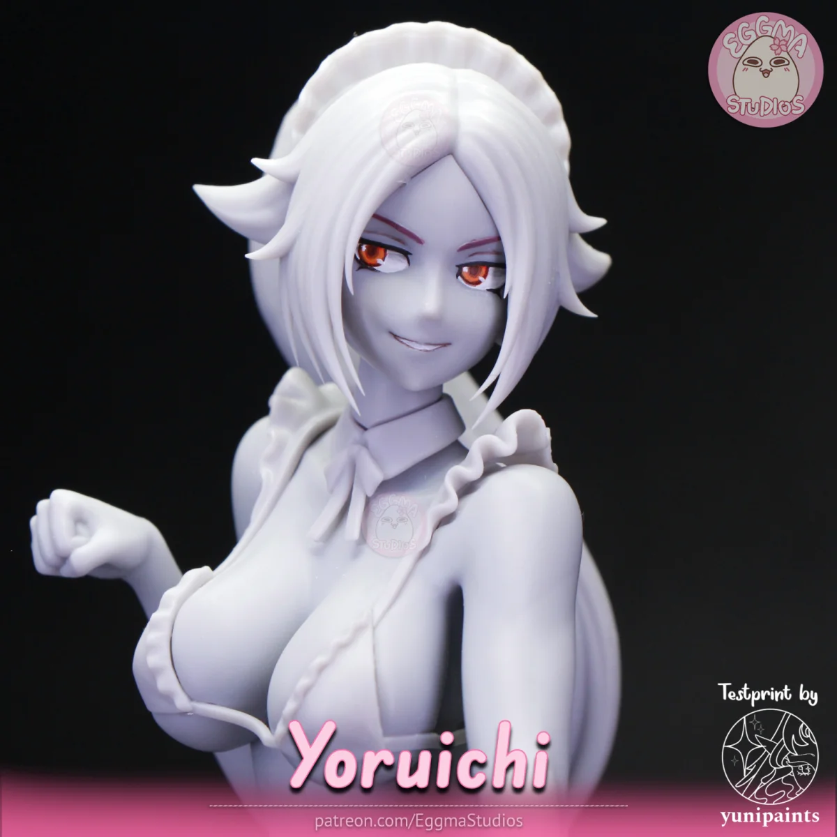 Yoruichi | Fan Art | 3D Printed Resin Model Garage Kit | *Un-Painted* | EggmaStudios 16