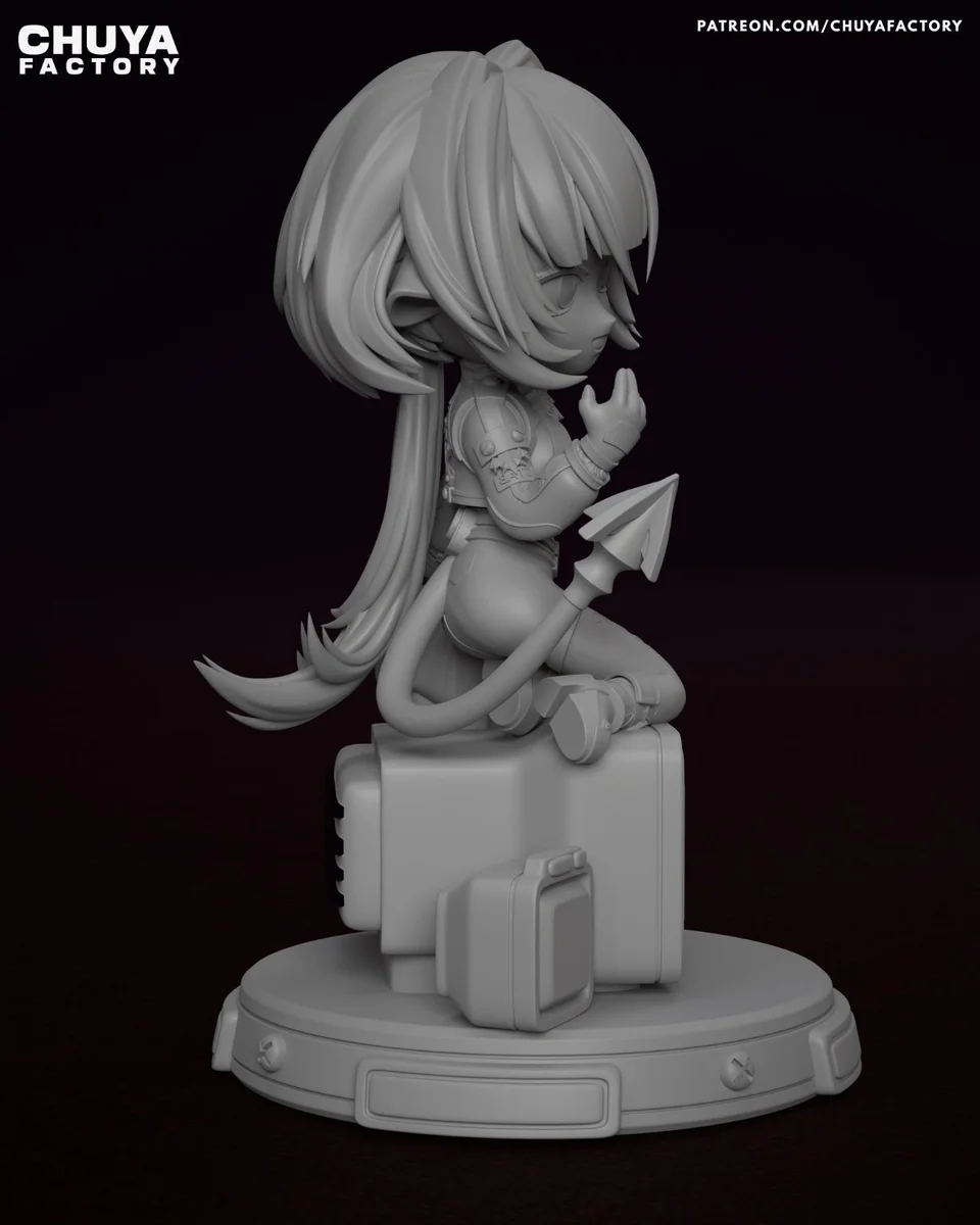 Chibi Jane Doe | Fan Art | 3D Printed Resin Model Garage Kit | *Un-Painted* | Chuya Factory 9
