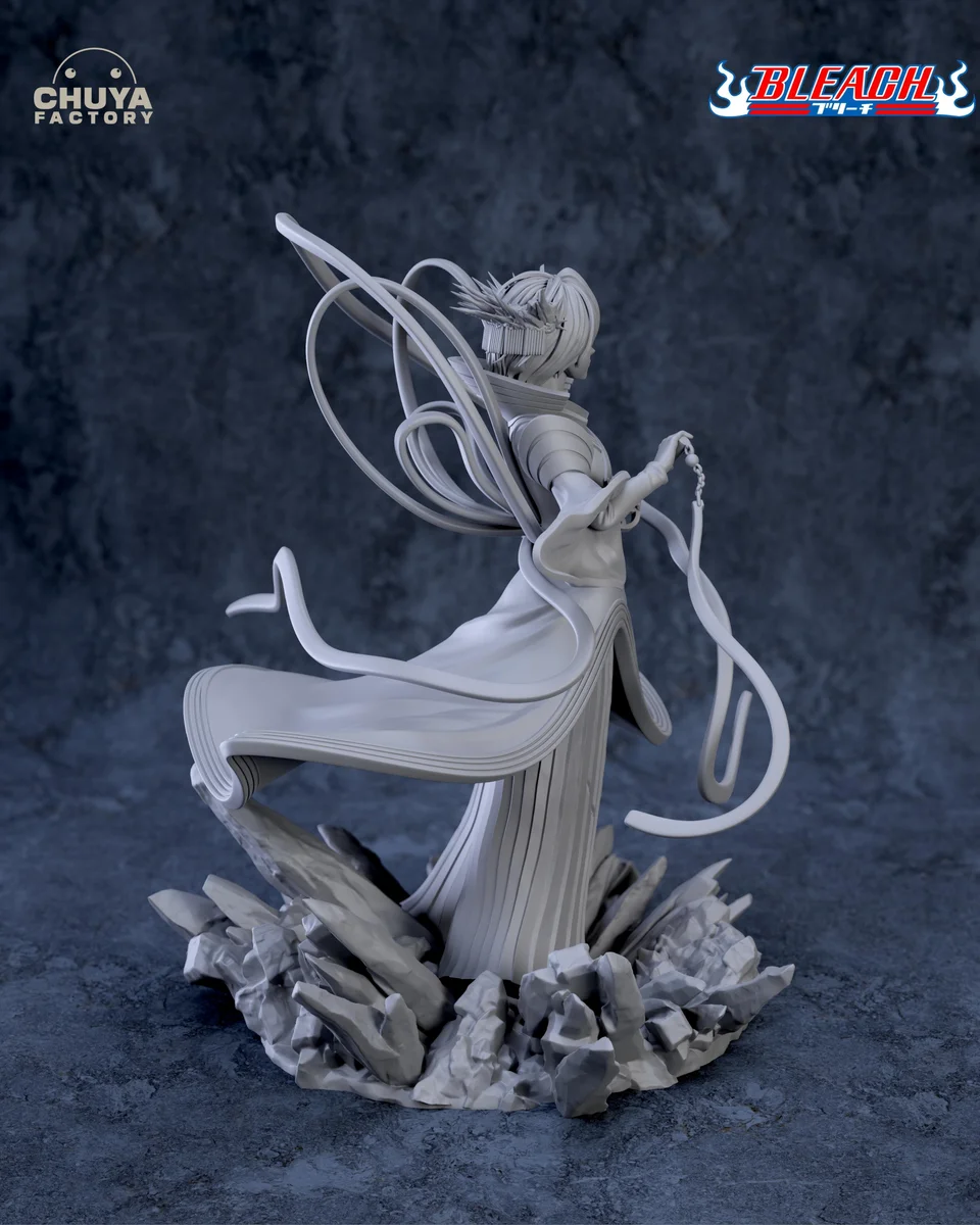 Rukia Kuchiki | Fan Art | 3D Printed Resin Model Garage Kit | *Un-Painted* | Chuya Factory 8