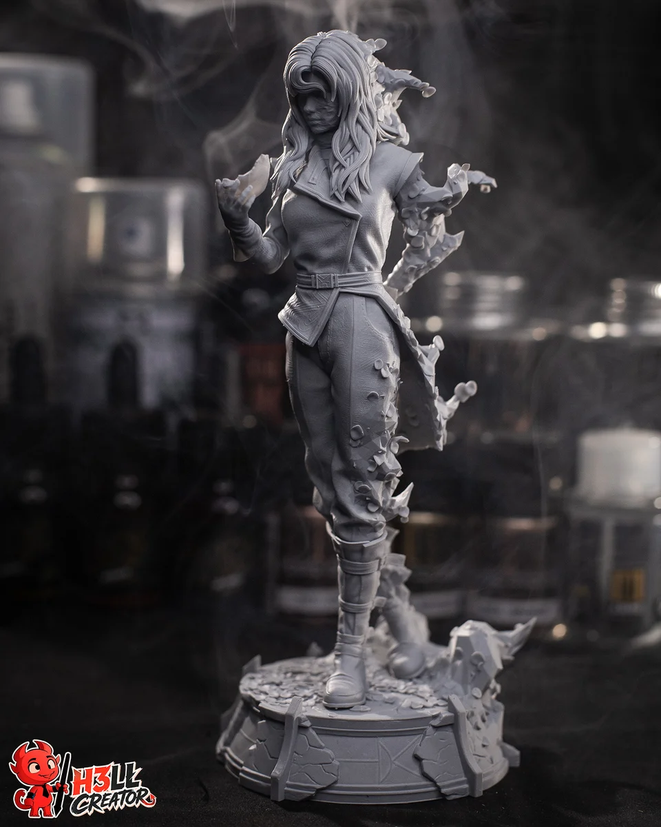 Alicia | Fan Art | 3D Printed Resin Model Garage Kit | *Un-Painted* | H3LL Creator 16