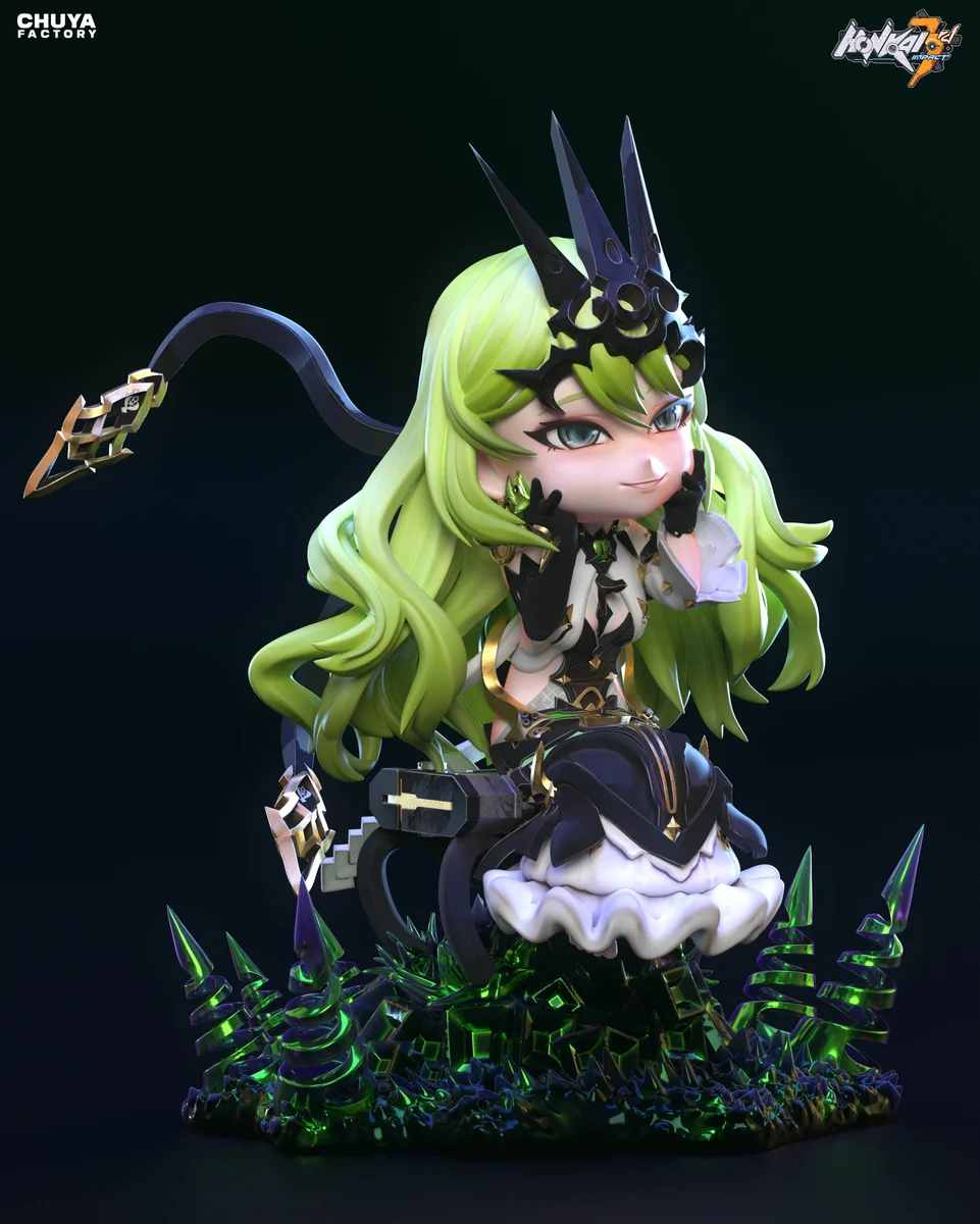 Chibi Mobius | Fan Art | 3D Printed Resin Model Garage Kit | *Un-Painted* | Chuya Factory 3