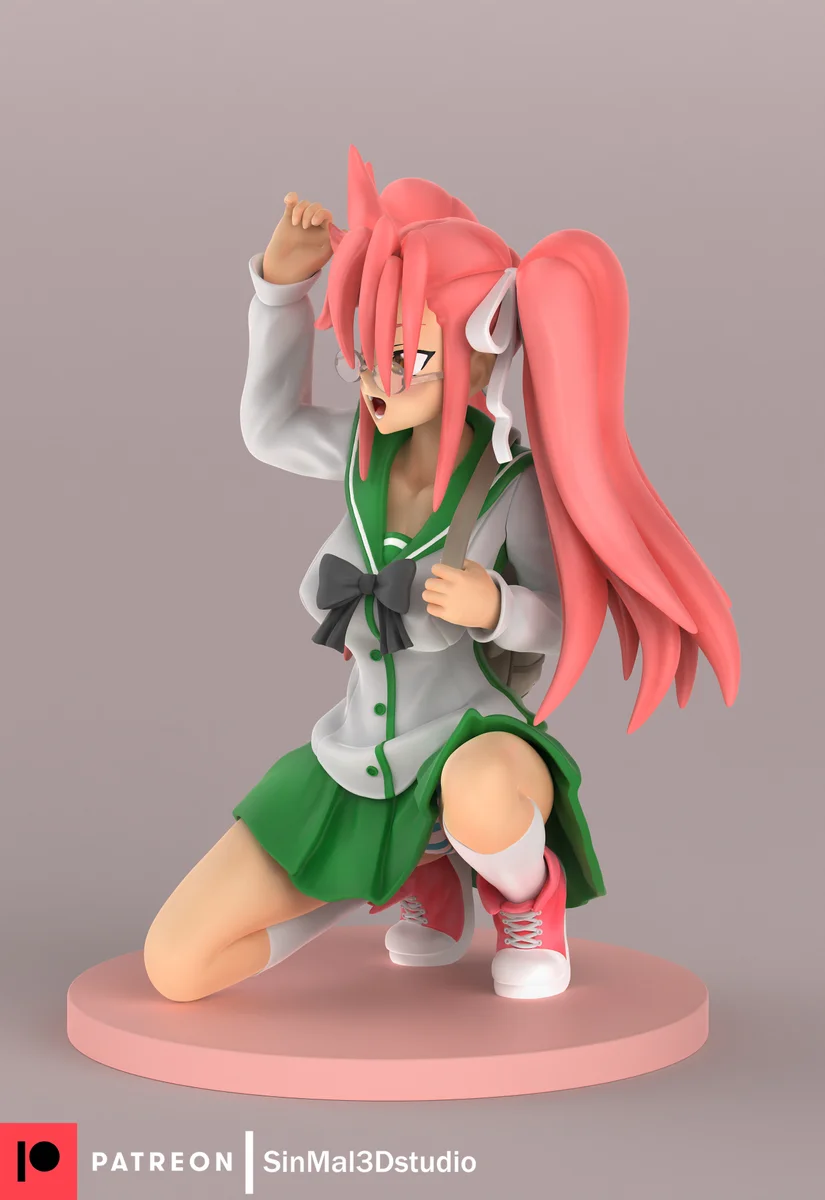 Saya Takagi | Fan Art | 3D Printed Resin Model Garage Kit | *Un-Painted* | Sin3Dstudio 6