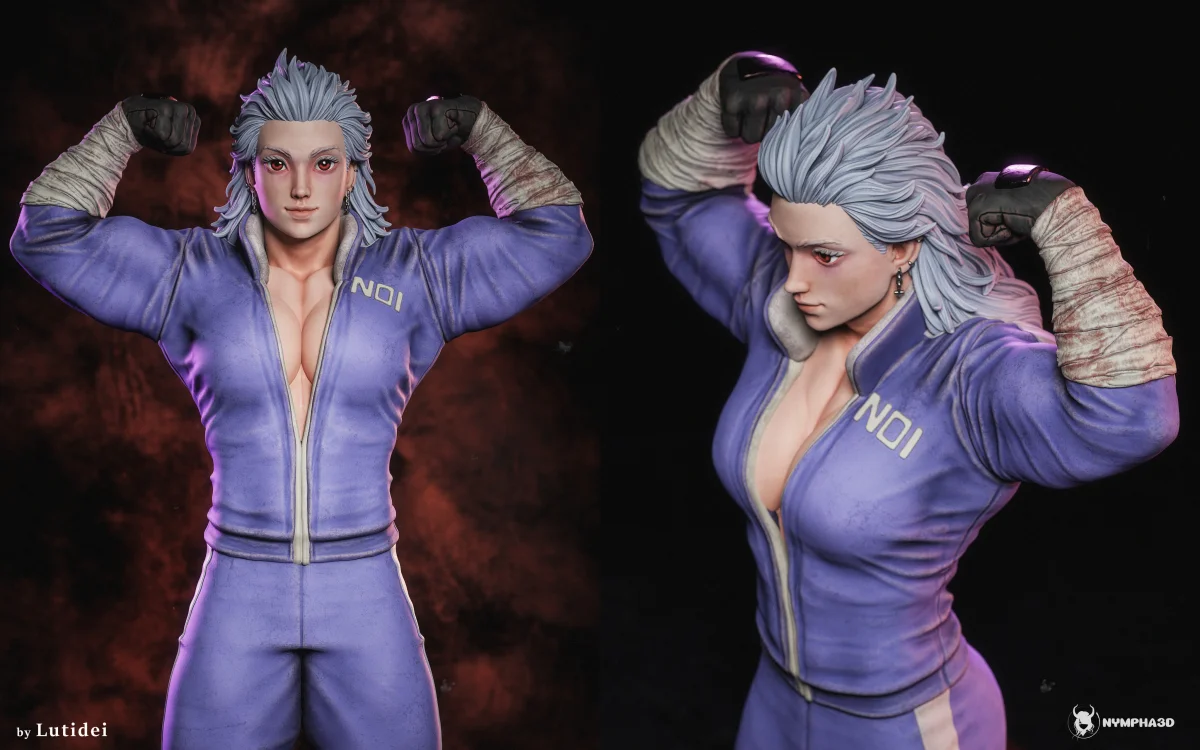 Noi | Fan Art | 3D Printed Resin Model Garage Kit | *Un-Painted* | Nympha3D 3