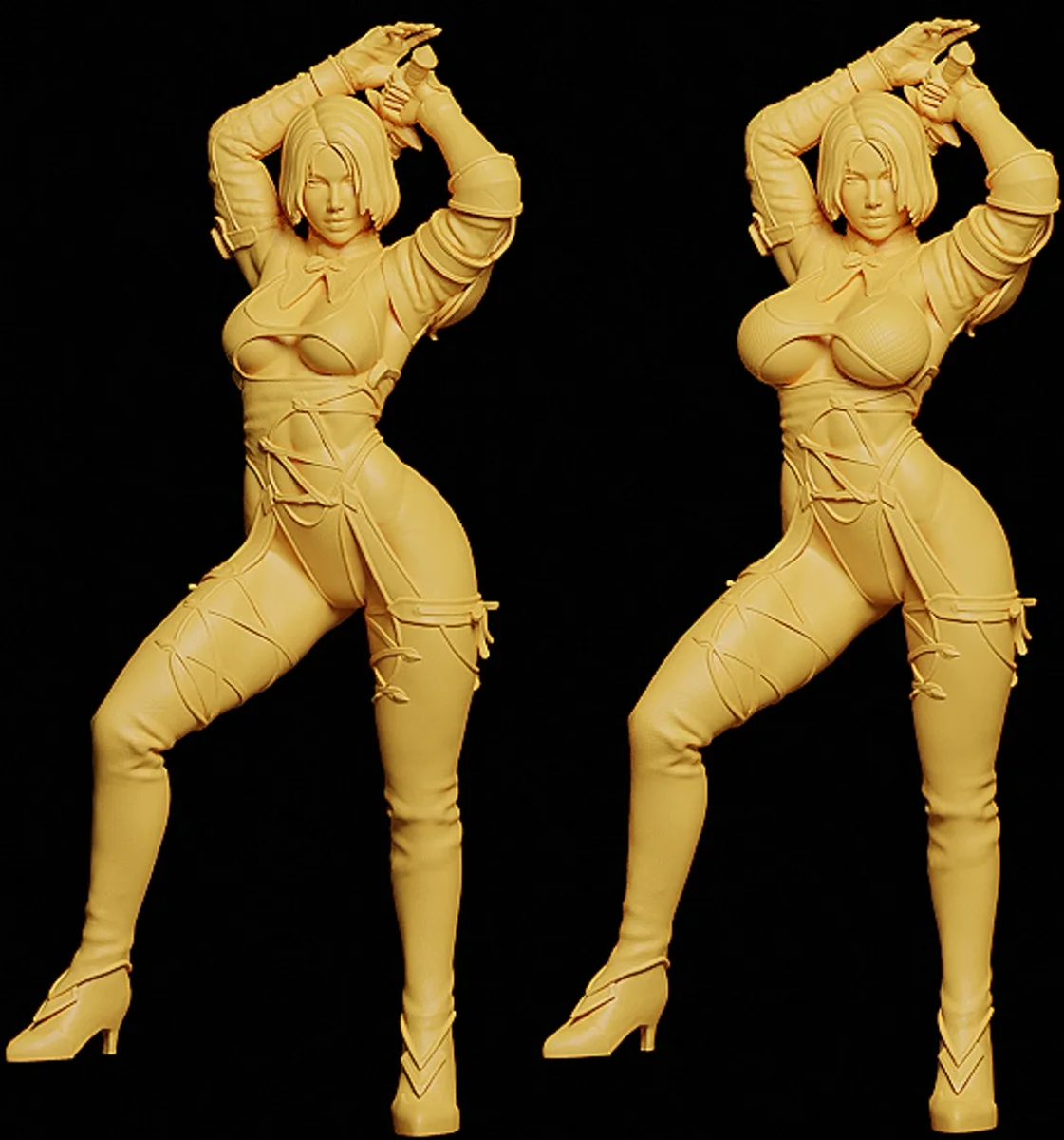 Ivy | Fan Art | 3D Printed Resin Model Garage Kit | *Un-Painted* | ES Monster 3