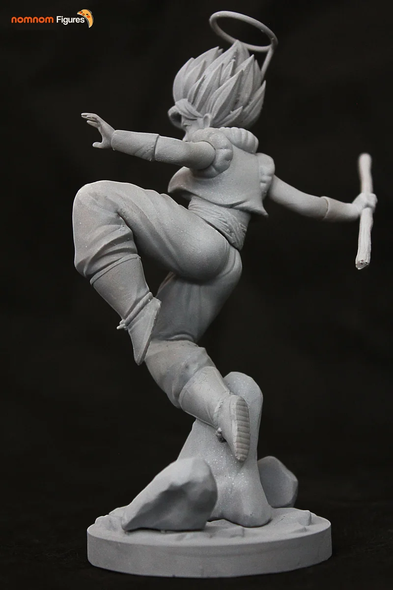 Gogeta Girl | Fan Art | 3D Printed Resin Model Garage Kit | *Un-Painted* | Nomnom 5