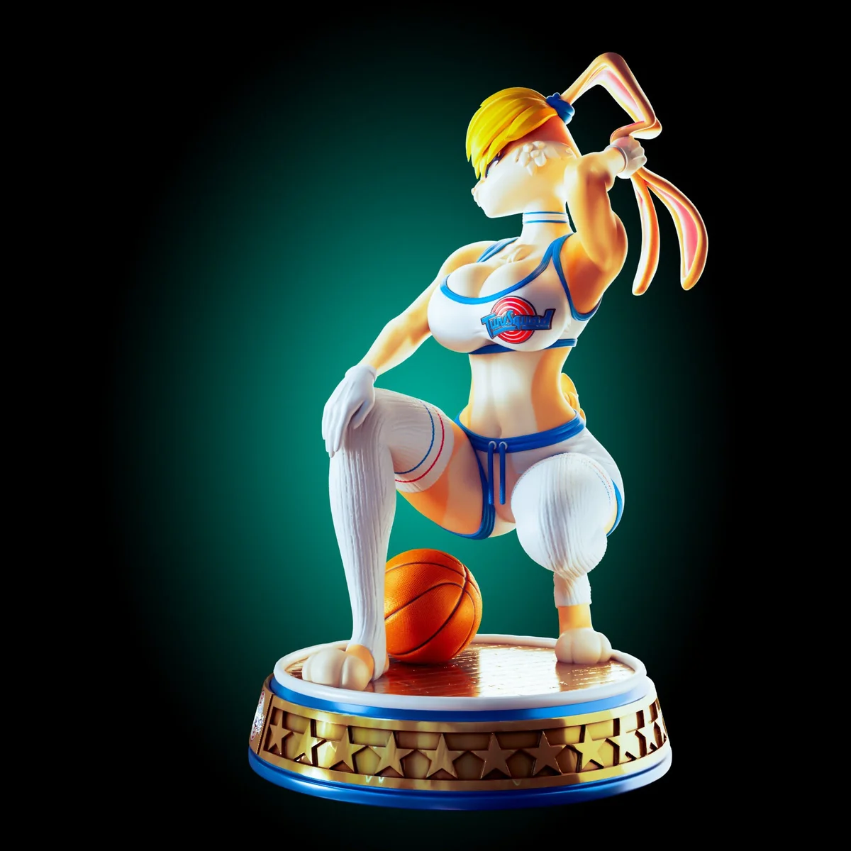Bunny Girl | Fan Art | 3D Printed Resin Model Garage Kit | *Un-Painted* | Officer Rhu 2
