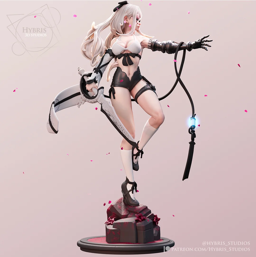 Zero | Fan Art | 3D Printed Resin Model Garage Kit | *Un-Painted* | Hybris Studios 6