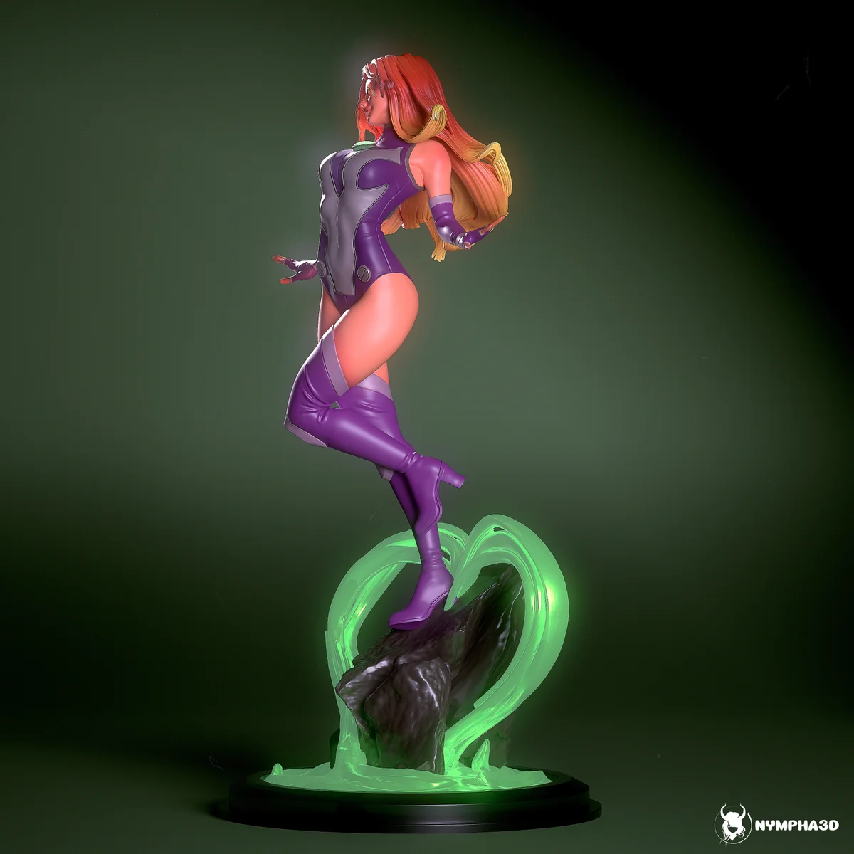 Starfire | Fan Art | 3D Printed Resin Model Garage Kit | *Un-Painted* | Nympha3D 6