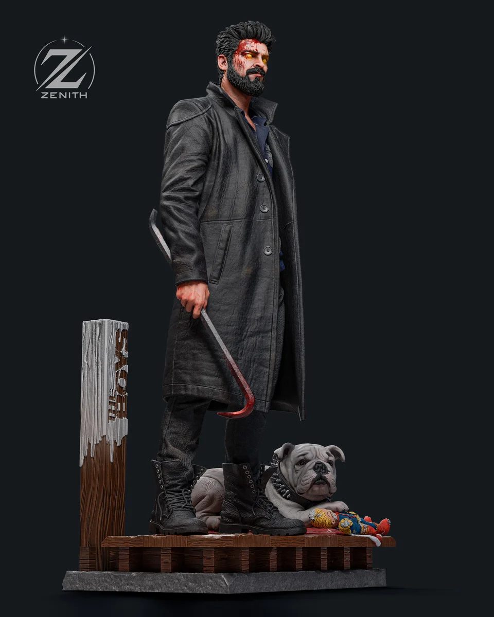 Billy Butcher | Fan Art | 3D Printed Resin Model Garage Kit | *Un-Painted* | Zenith Studios 9