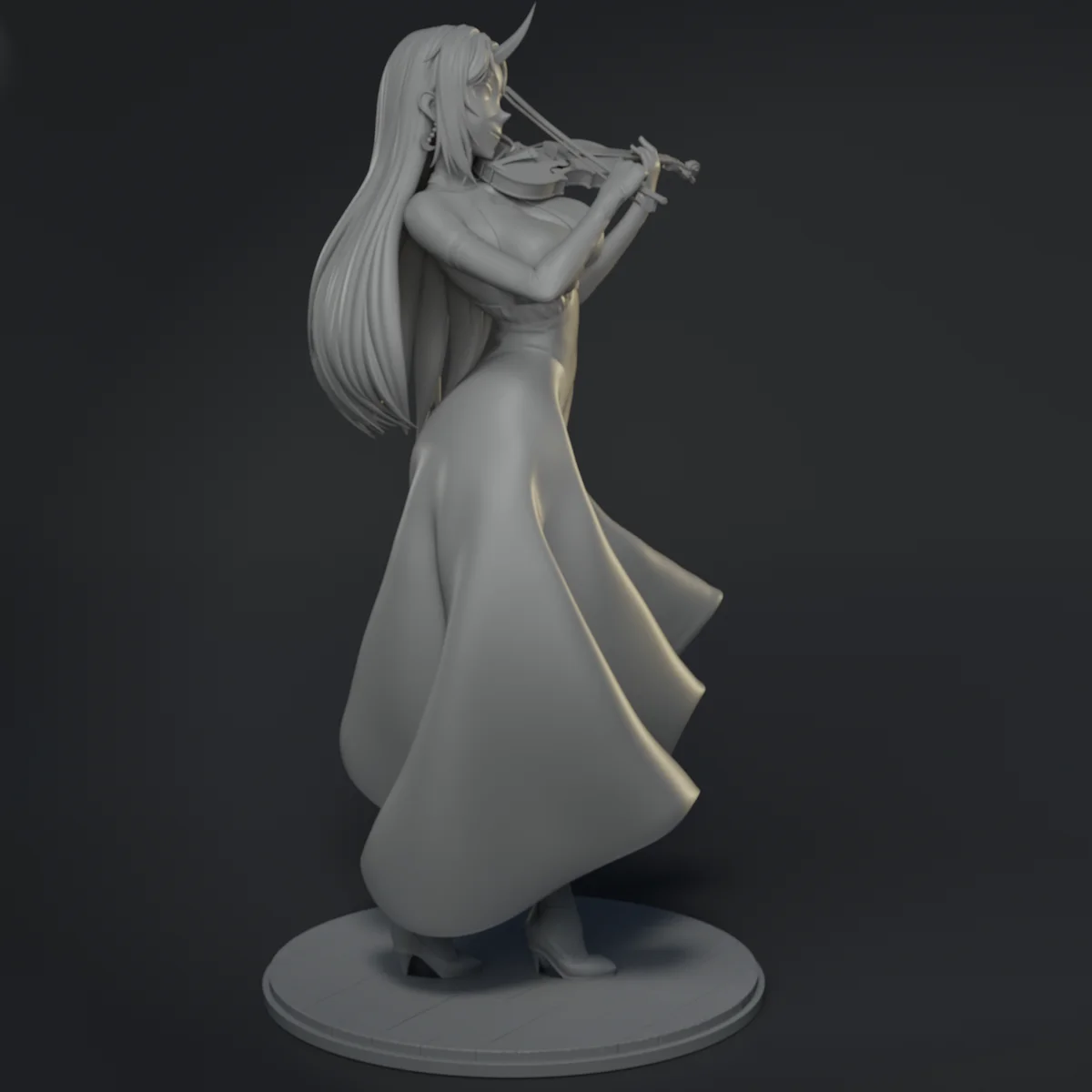 Shion | Fan Art | 3D Printed Resin Model Garage Kit | *Un-Painted* | Inari Figure 7