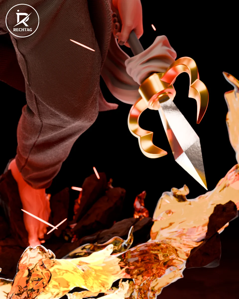 Ryomen Sukuna | Fan Art | 3D Printed Resin Model Garage Kit | *Un-Painted* | Rechtag 4