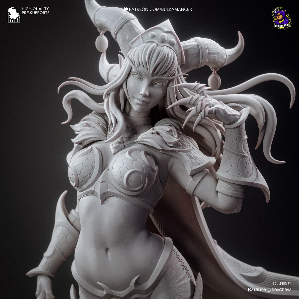 Alexstrasza | Fan Art | 3D Printed Resin Model Garage Kit | *Un-Painted* | Bulkamancer 7