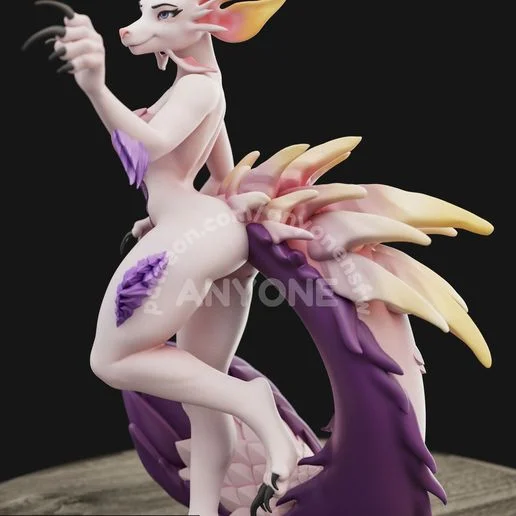 Mizutsune | Fan Art | 3D Printed Resin Model Garage Kit | *Un-Painted* | AnyoneNSFW 3