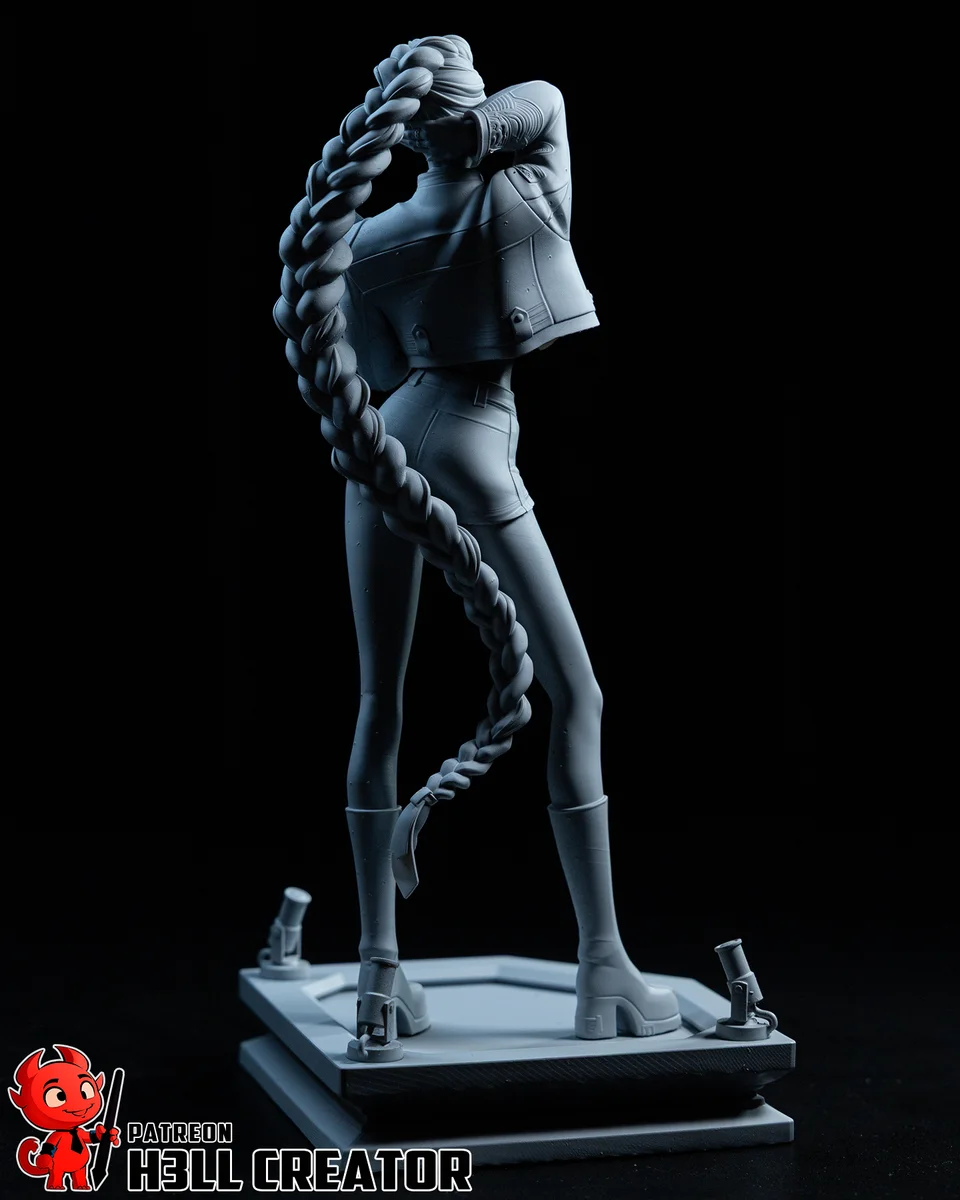 Rumi | Fan Art | 3D Printed Resin Model Garage Kit | *Un-Painted* | H3LL Creator 11