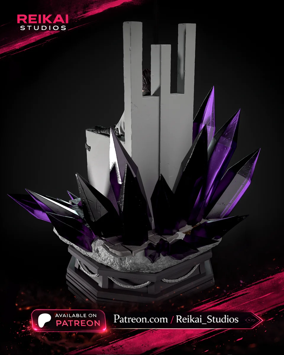 Aizen - Bleach | Fan Art | 3D Printed Resin Model Garage Kit | *Un-Painted* | Rechtag 4