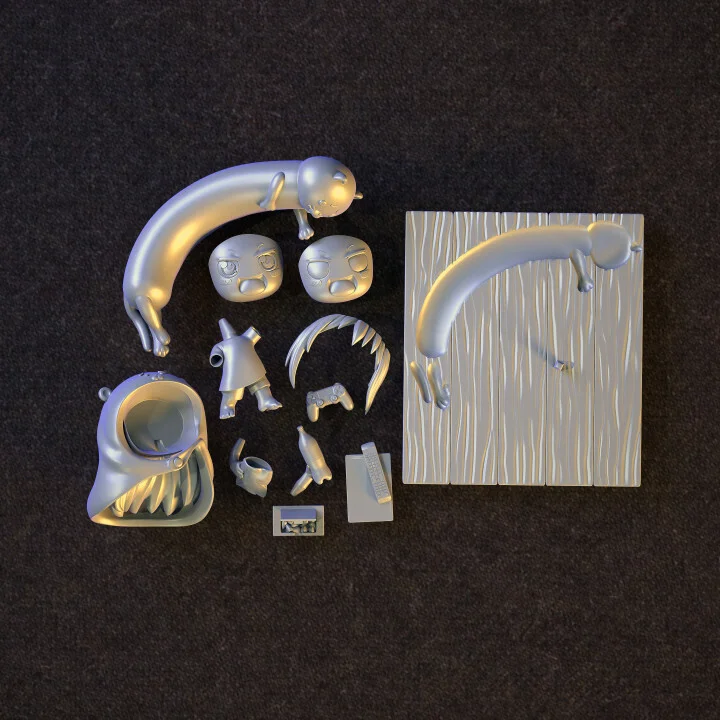 Chibi Umaru | Fan Art | 3D Printed Resin Model Garage Kit | *Un-Painted* | Chuya Factory 10