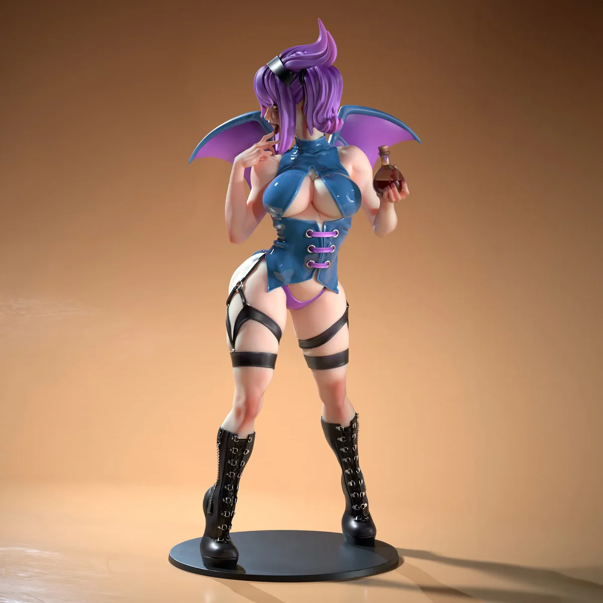Zubly - Waifumon | Fan Art | 3D Printed Resin Model Garage Kit | *Un-Painted* | SiryllArt 6