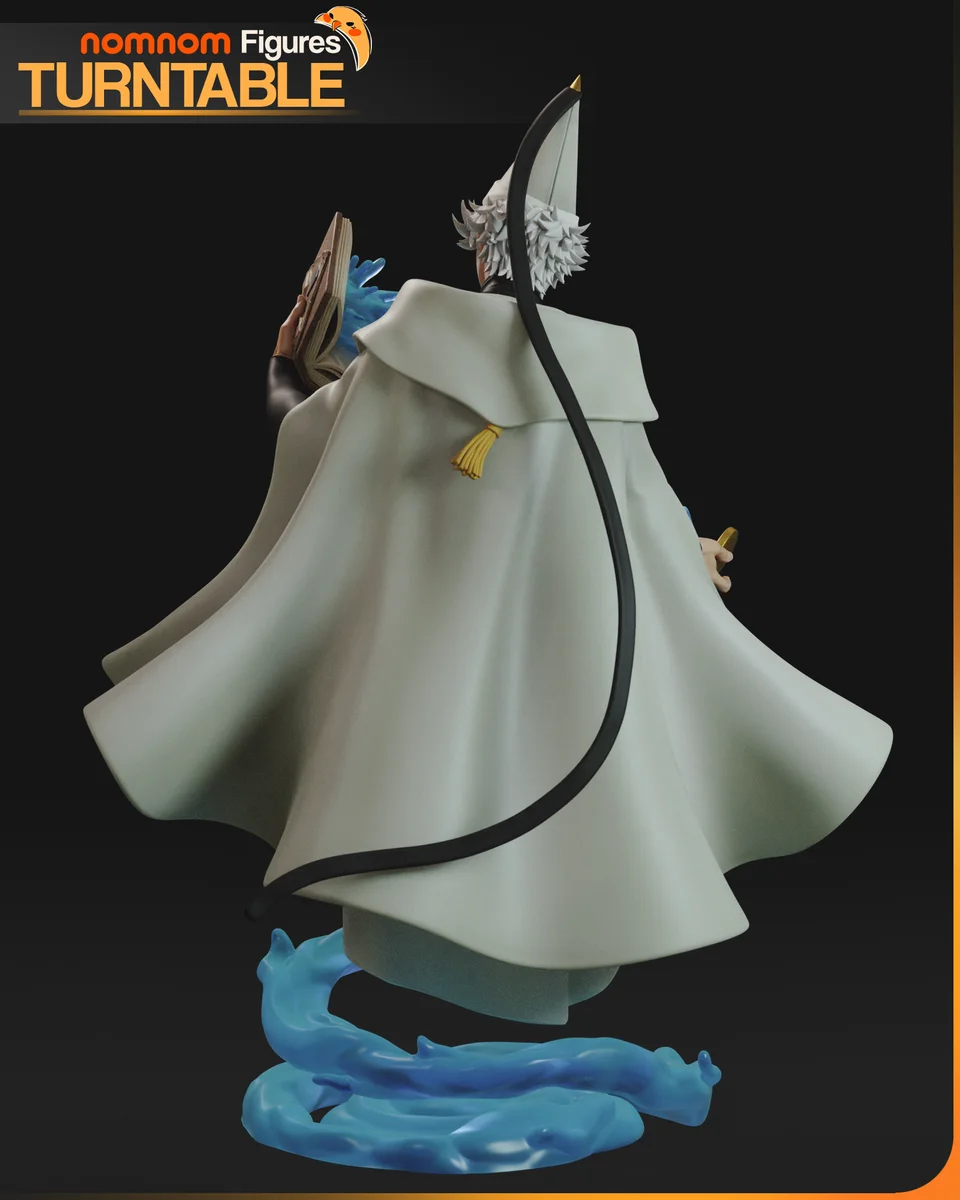 Qifrey | Fan Art | 3D Printed Resin Model Garage Kit | *Un-Painted* | Nomnom 8