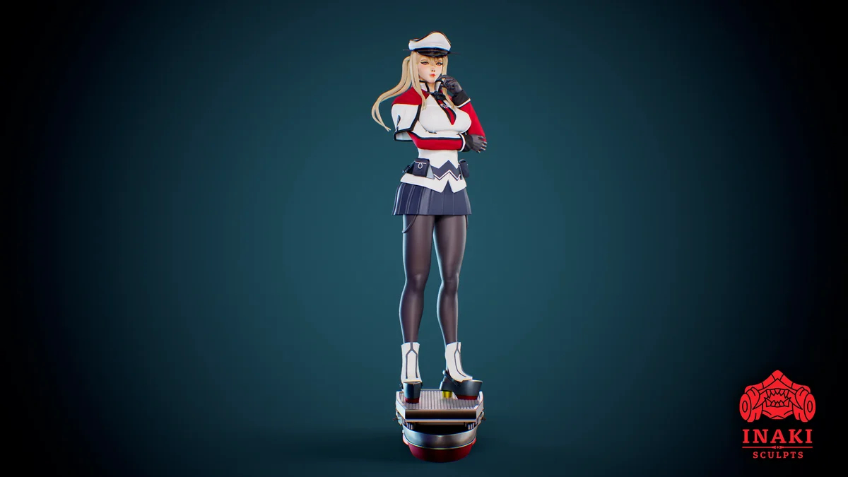 Graf Zeppelin | Fan Art | 3D Printed Resin Model Garage Kit | *Un-Painted* | Inaki Sculpts 3