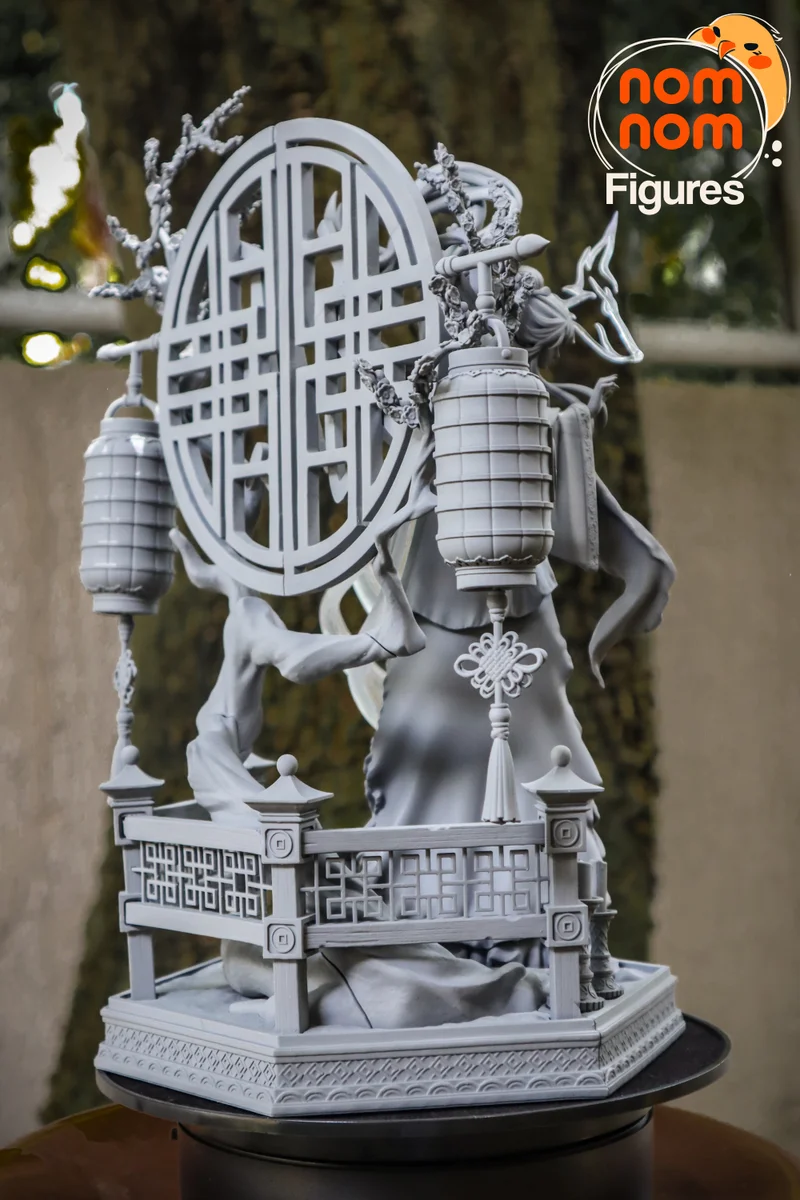 Winter Plum | Fan Art | 3D Printed Resin Model Garage Kit | *Un-Painted* | Nomnom 8