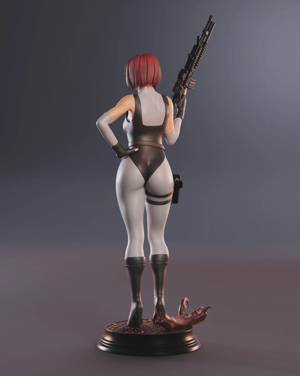 Regina | Fan Art | 3D Printed Resin Model Garage Kit | *Un-Painted* | Abe3D 6