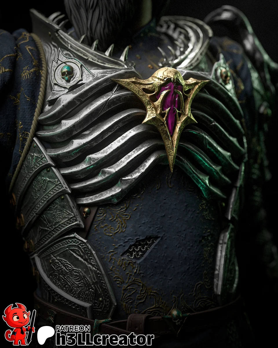 Ketheric Thorm | Fan Art | 3D Printed Resin Model Garage Kit | *Un-Painted* | H3LL Creator 13