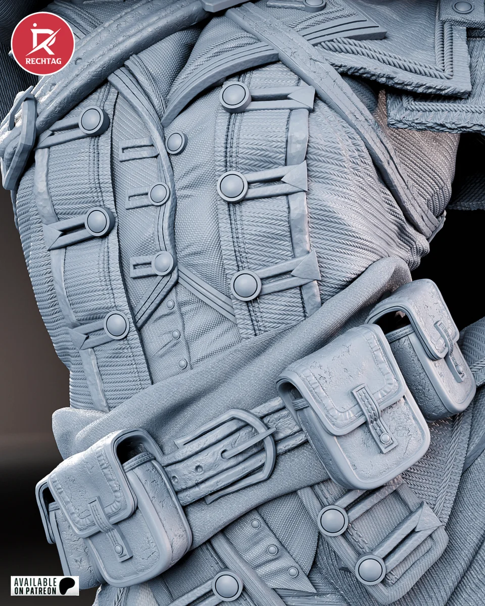 Shay Cormac | Fan Art | 3D Printed Resin Model Garage Kit | *Un-Painted* | Rechtag 14