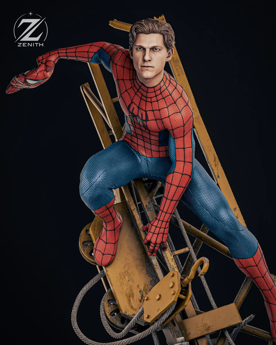 Spider-Man | Fan Art | 3D Printed Resin Model Garage Kit | *Un-Painted* | Zenith Studios 5