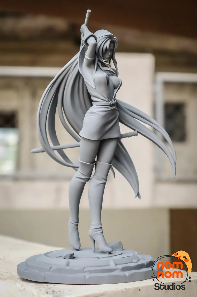Pirotess | Fan Art | 3D Printed Resin Model Garage Kit | *Un-Painted* | Nomnom 8