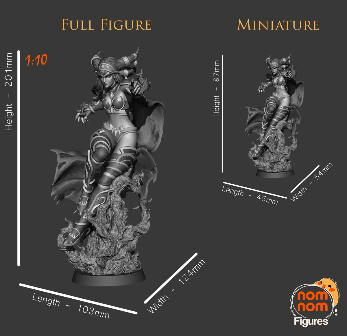 Alexstrasza | Fan Art | 3D Printed Resin Model Garage Kit | *Un-Painted* | Nomnom 9