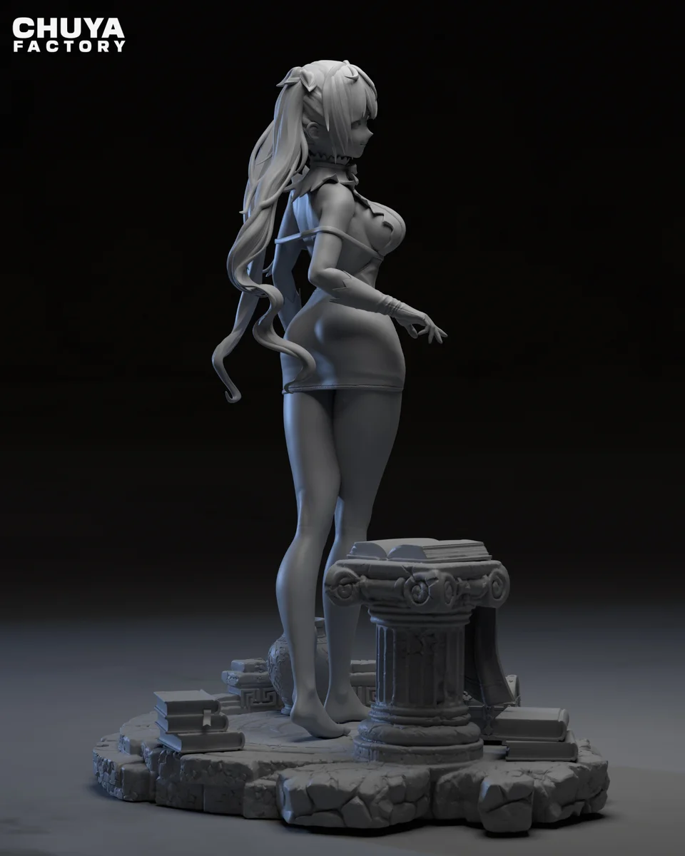 Hestia | Fan Art | 3D Printed Resin Model Garage Kit | *Un-Painted* | Chuya Factory 12