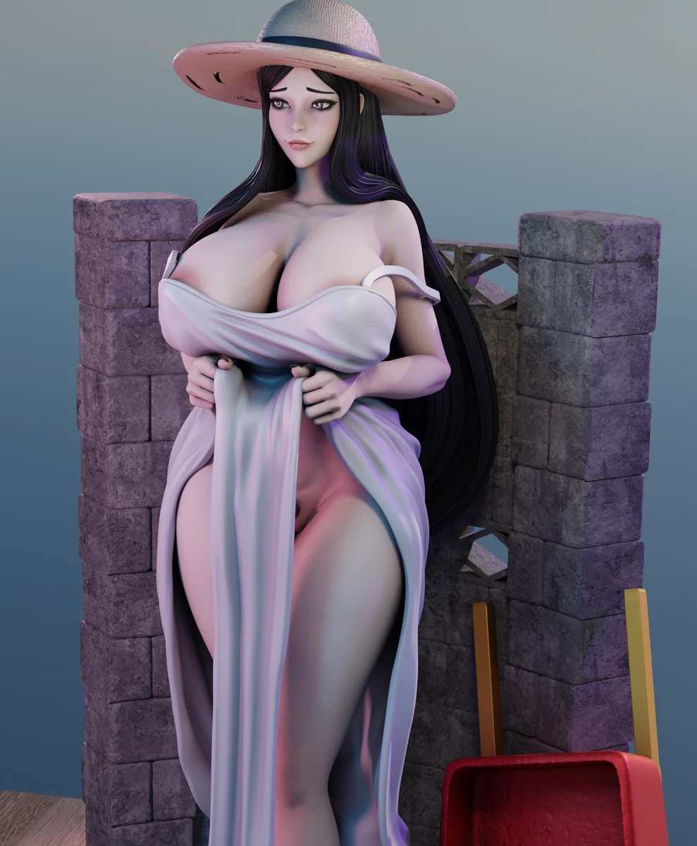 Hachishakusama | Fan Art | 3D Printed Resin Model Garage Kit | *Un-Painted* | Momoji 6