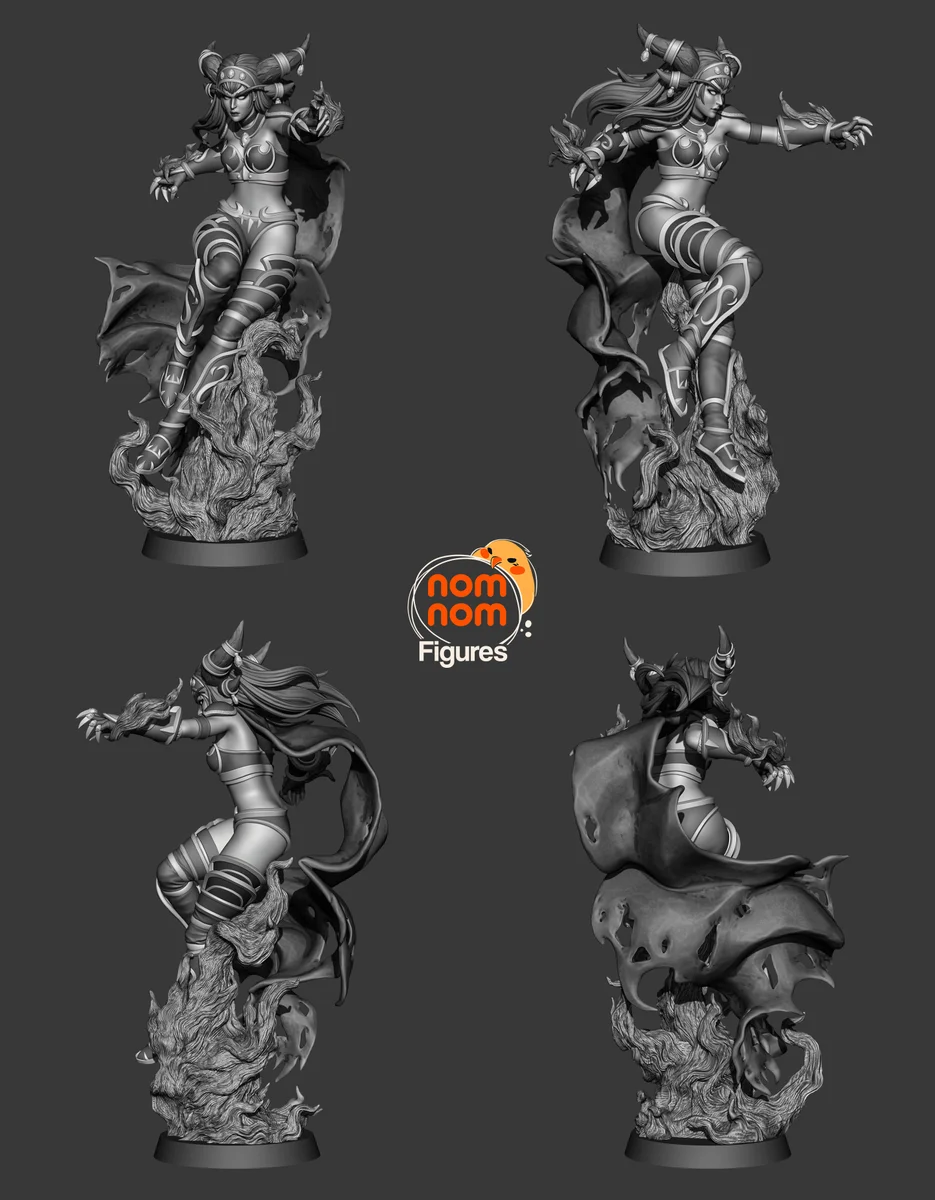 Alexstrasza | Fan Art | 3D Printed Resin Model Garage Kit | *Un-Painted* | Nomnom 10