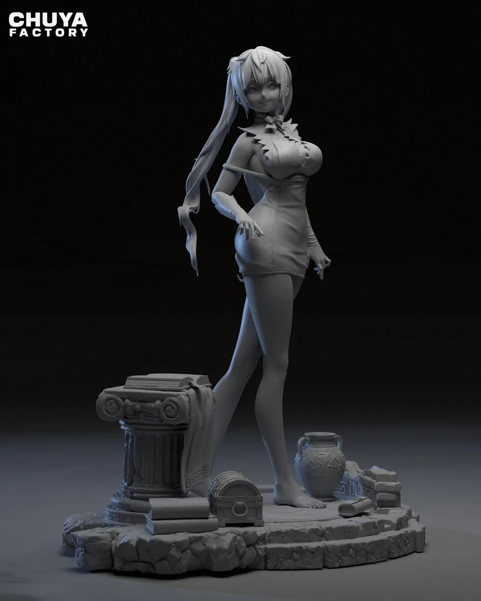 Hestia | Fan Art | 3D Printed Resin Model Garage Kit | *Un-Painted* | Chuya Factory 11