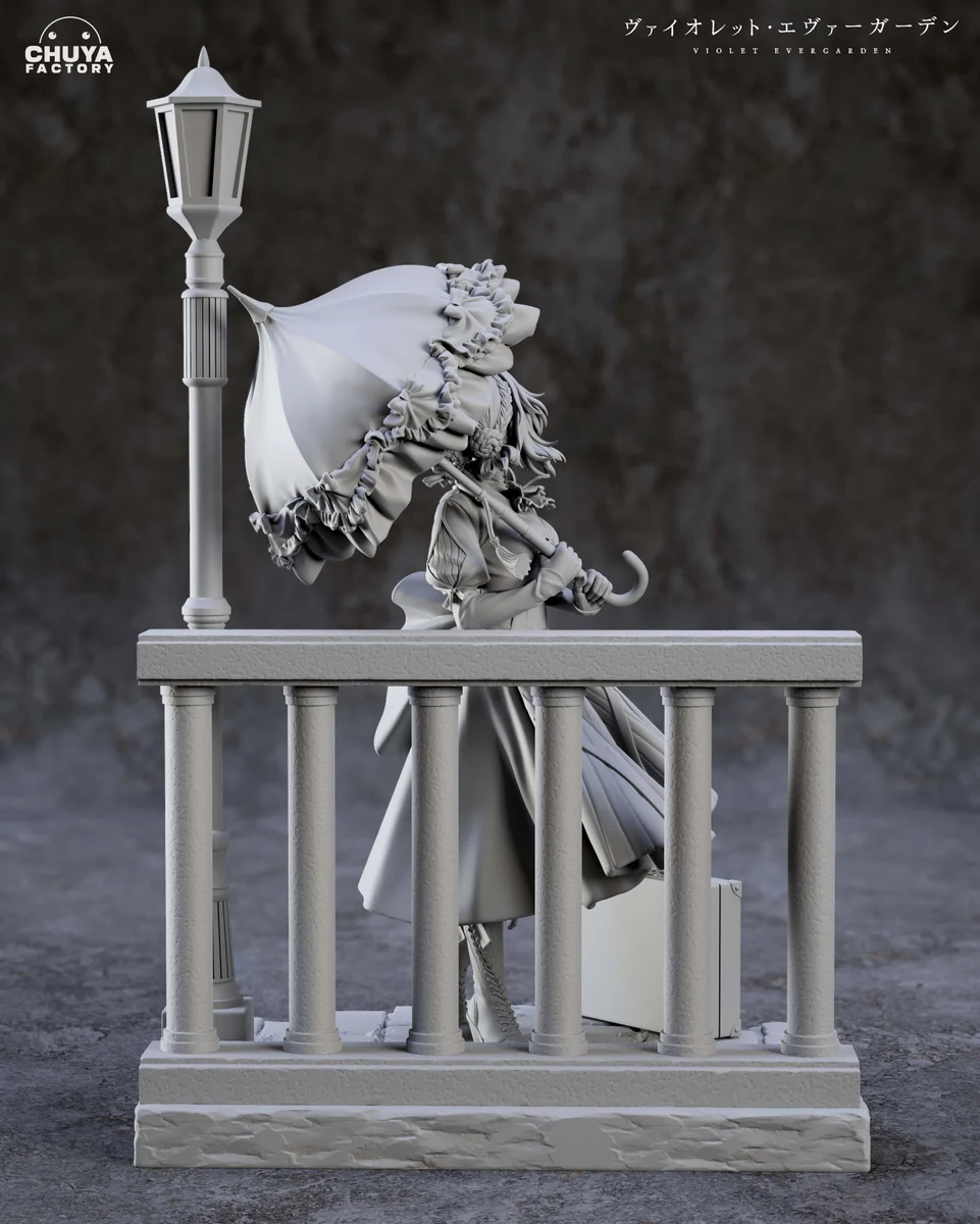 Violet Evergarden | Fan Art | 3D Printed Resin Model Garage Kit | *Un-Painted* | Chuya Factory 15