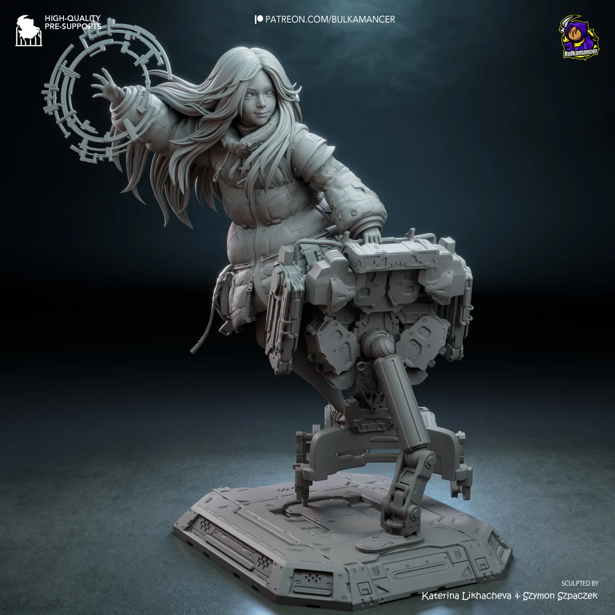 Diana | Fan Art | 3D Printed Resin Model Garage Kit | *Un-Painted* | Bulkamancer 5