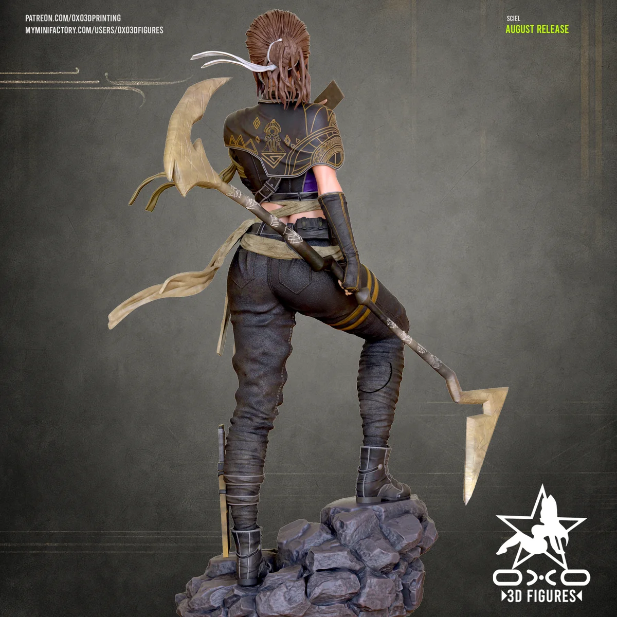 Sciel Expedition 33 | Fan Art | 3D Printed Resin Model Garage Kit | *Un-Painted* | OXO3D 3