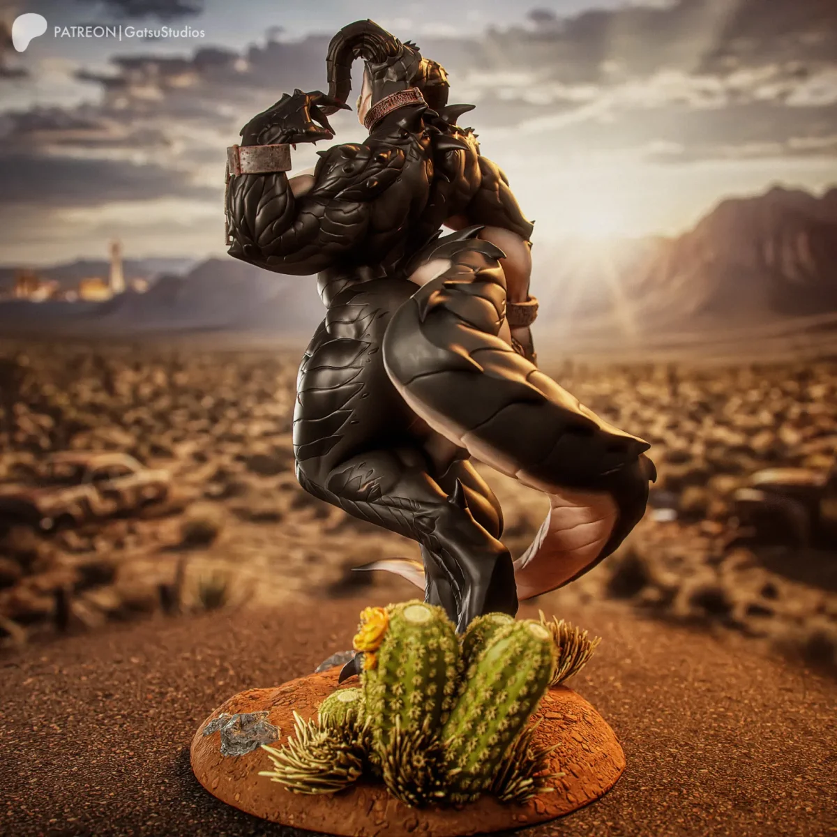 Deathclaw | Fan Art | 3D Printed Resin Model Garage Kit | *Un-Painted* | Gatsu Studios 5