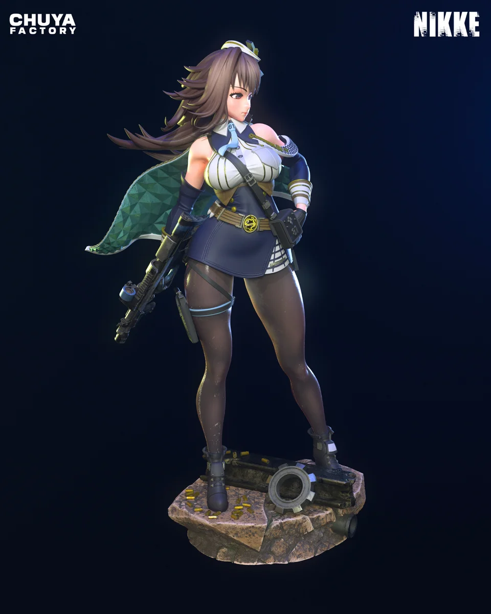 Marian | Fan Art | 3D Printed Resin Model Garage Kit | *Un-Painted* | Chuya Factory 7