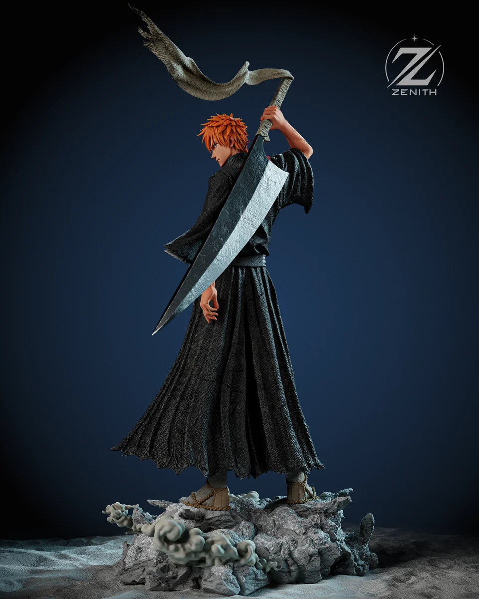 Ichigo | Fan Art | 3D Printed Resin Model Garage Kit | *Un-Painted* | Zenith Studios 4