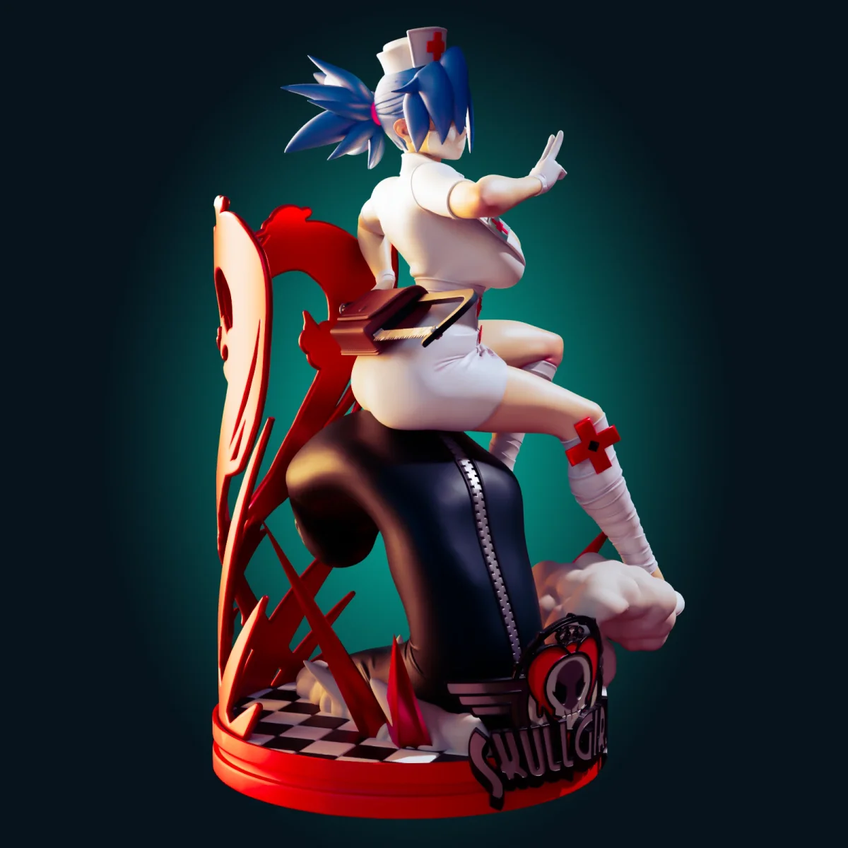 Valentine | Fan Art | 3D Printed Resin Model Garage Kit | *Un-Painted* | Officer Rhu 2