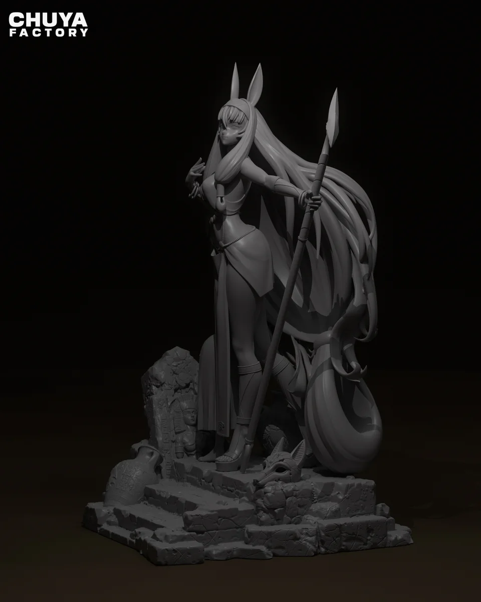 Nitocris | Fan Art | 3D Printed Resin Model Garage Kit | *Un-Painted* | Chuya Factory 15