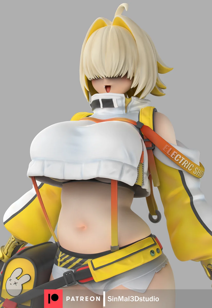 Elegg | Fan Art | 3D Printed Resin Model Garage Kit | *Un-Painted* | Sin3Dstudio