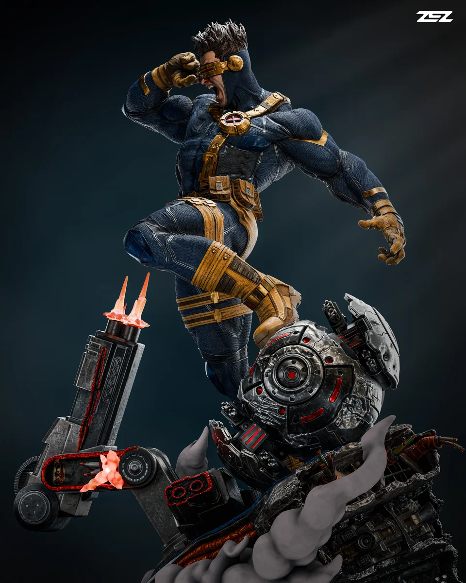 Cyclops | Fan Art | 3D Printed Resin Model Garage Kit | *Un-Painted* | ZEZ Studio 6