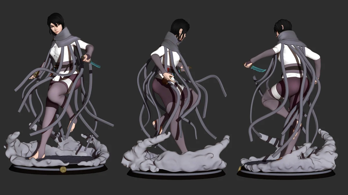 Vin | Fan Art | 3D Printed Resin Model Garage Kit | *Un-Painted* | Inaki Sculpts 6