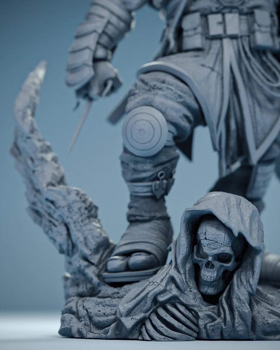 The Last Ronin | Fan Art | 3D Printed Resin Model Garage Kit | *Un-Painted* | Rechtag 10