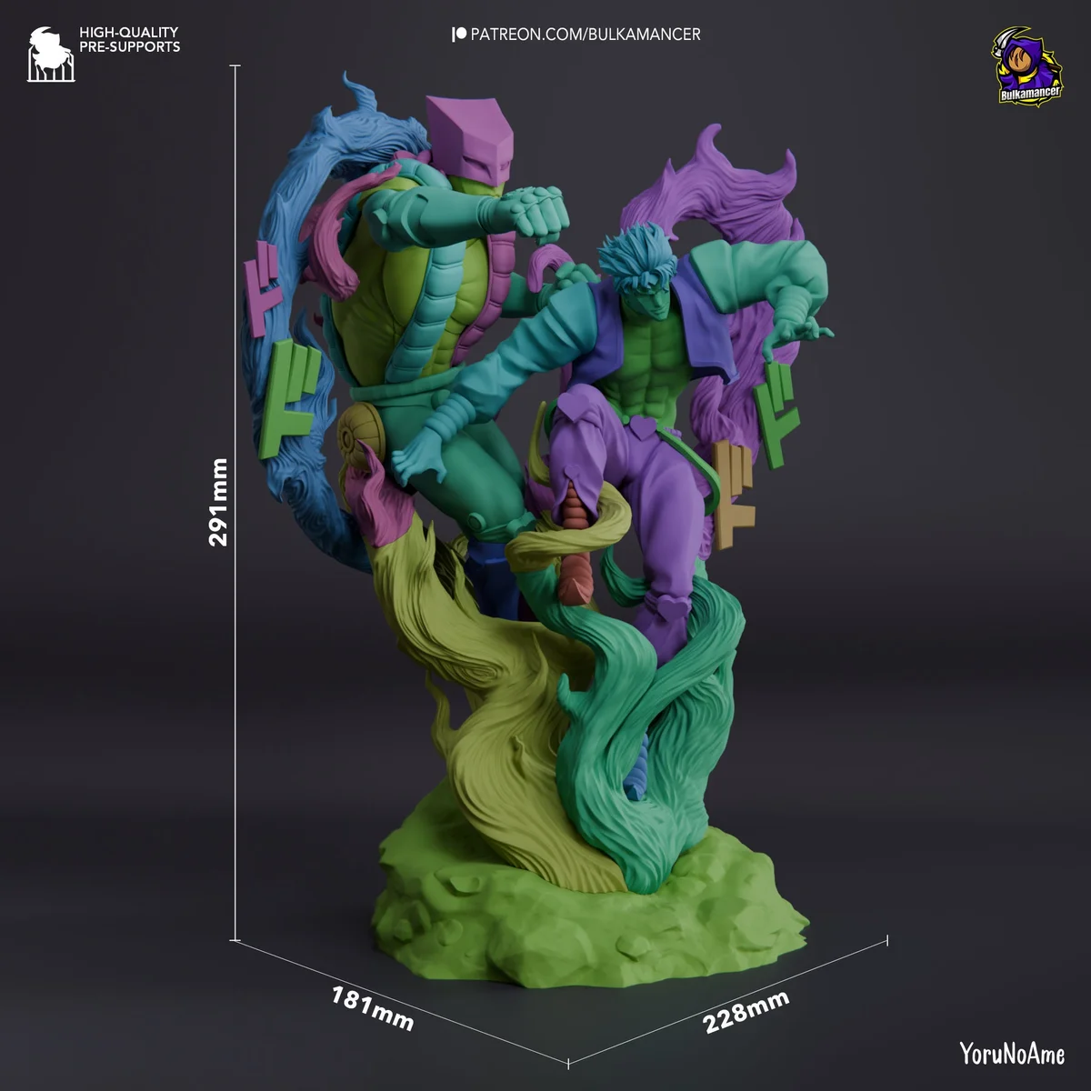 Mr Vampire and Friend | Fan Art | 3D Printed Resin Model Garage Kit | *Un-Painted* | Bulkamancer 9