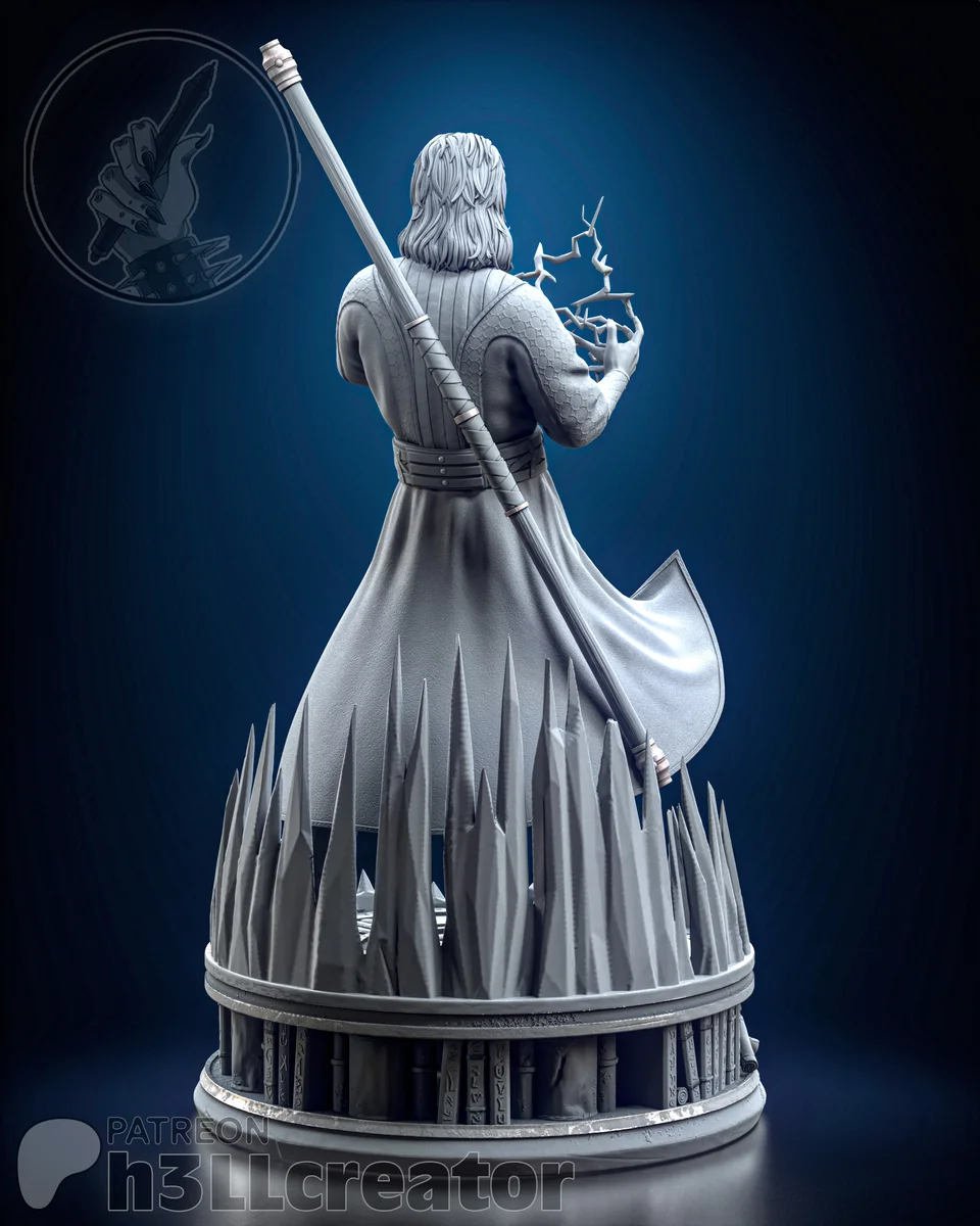 Gale of Waterdeep | Fan Art | 3D Printed Resin Model Garage Kit | *Un-Painted* | H3LL Creator 7