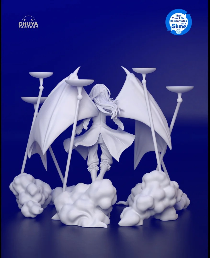 Rimuru Tempest | Fan Art | 3D Printed Resin Model Garage Kit | *Un-Painted* | Chuya Factory 11
