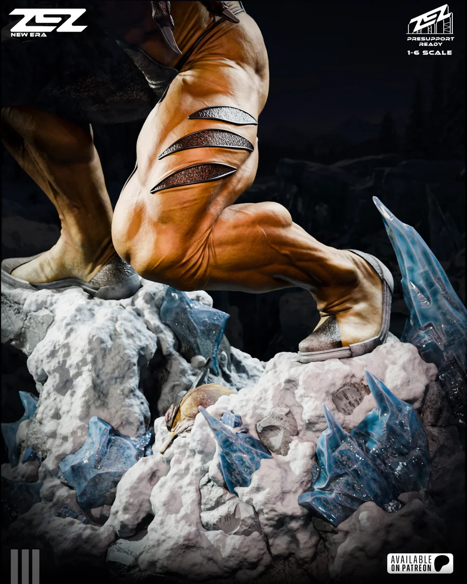 Sabretooth | Fan Art | 3D Printed Resin Model Garage Kit | *Un-Painted* | ZEZ Studio 8